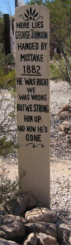 Boot Hill Cemetery, Tombstone, AZ