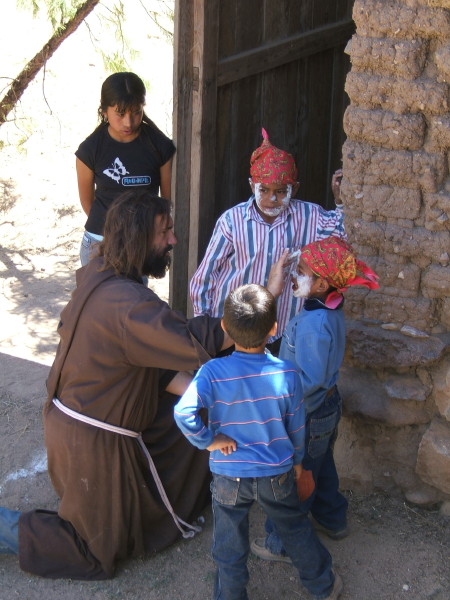 Jesuit Priest Father David near Yepachic, Chihuahua.