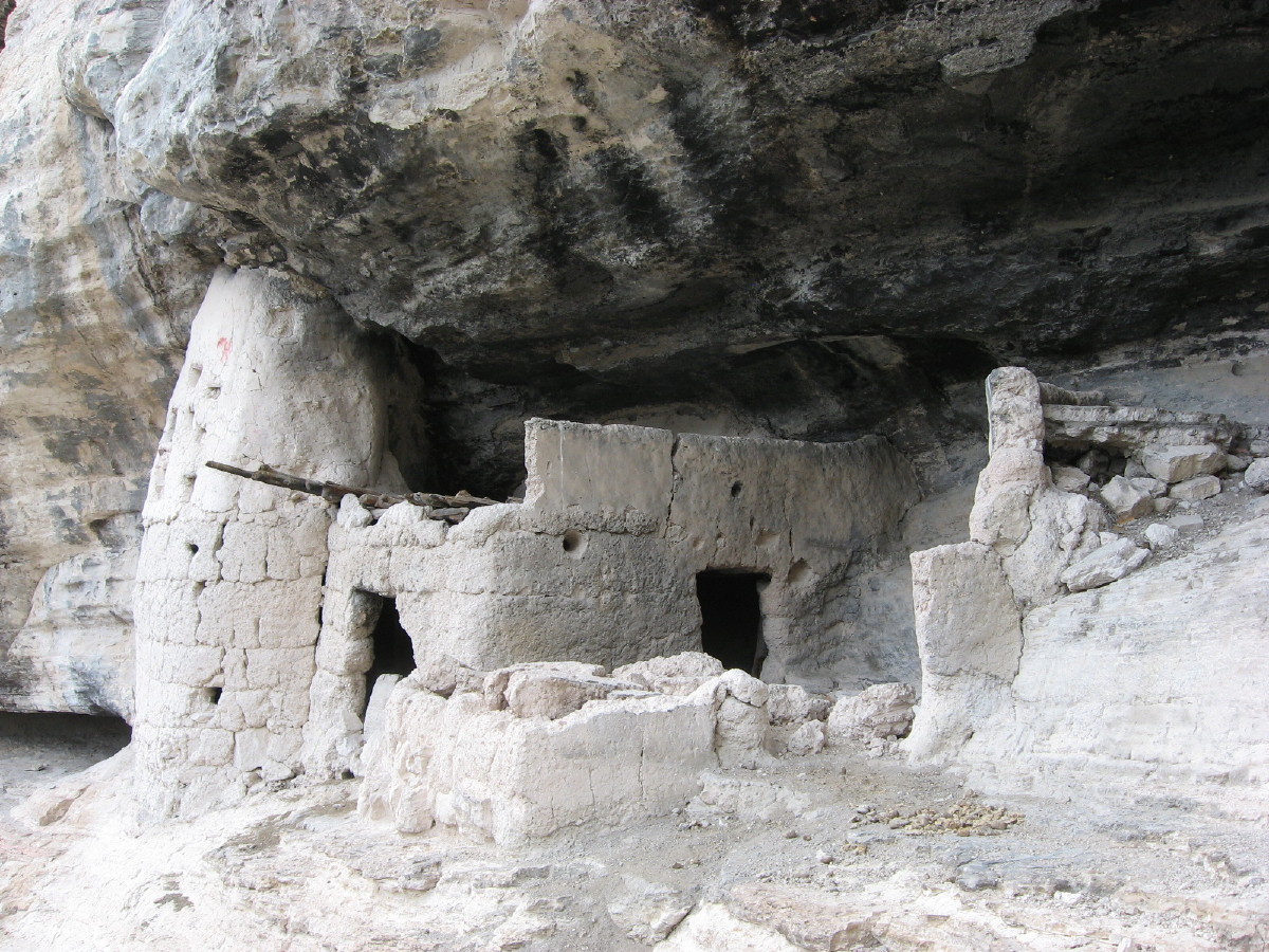 Beehive Granary in Multiroom Ruin.